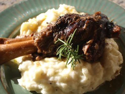 Slow Braised Lamb Shanks